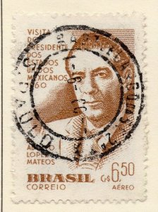 Brazil 1960 Early Issue Fine Used 6.5Cr. NW-98401