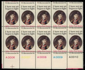 MALACK 1789 Misperfed OG NH, Plate Block of 12, Dram..MORE.. w8480