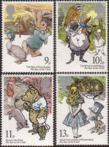 Great Britain 1979 SG1091-1094 International Year of the Child set MNH