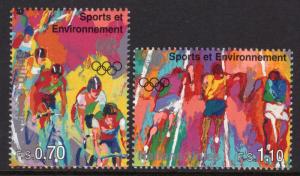 UN Geneva 289-290 Sports MNH VF