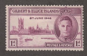 Gilbert & Ellice Islands 52 Peace Issue 1946