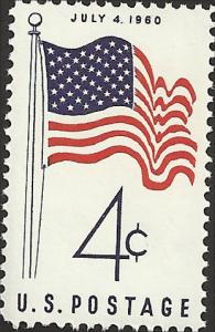 # 1153 MINT NEVER HINGED 50 STAR FLAG
