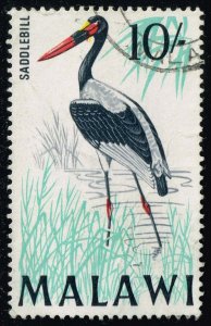 Malawi #106 Saddlebill; Used