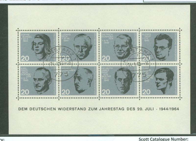 Germany #883-890 Used Single (Complete Set)