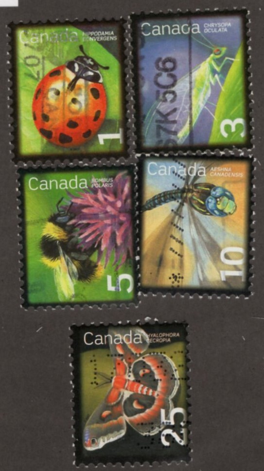 22348 Beneficial Insects Canada, General Issue Stamp / HipStamp