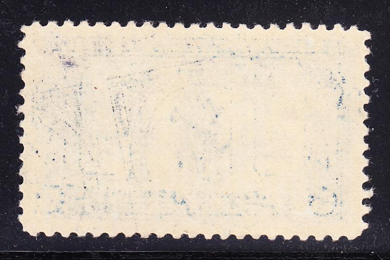 1925 Scott No. 619 Lexington-Concord Hi Val. 5c blue Minuteman VF/NH(**)