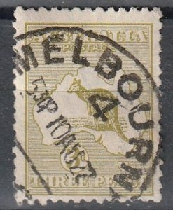 Australia #47a Die II, SON Cnc Used (~0147k)