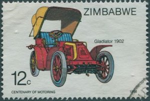 Zimbabwe 1986 SG701 12c Gladiator motor car FU