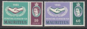 Mauritius 293-4 ICY mint