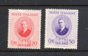 ITALY 397-8 MNH VF