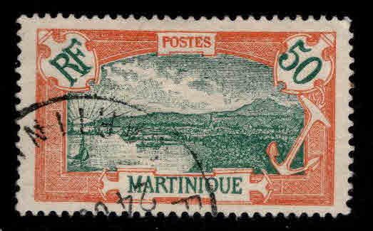 Martinique Scott 86 stamp Used