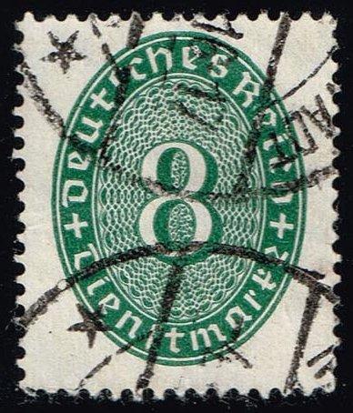 Germany #O67 Official - Numeral; Used (0.75)