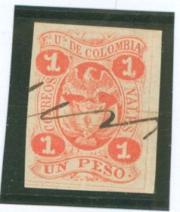 Colombia #49a Used Single