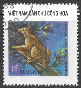 Vietnam North Scott 815 CTO 1d Flying Lemur Issue of 1976