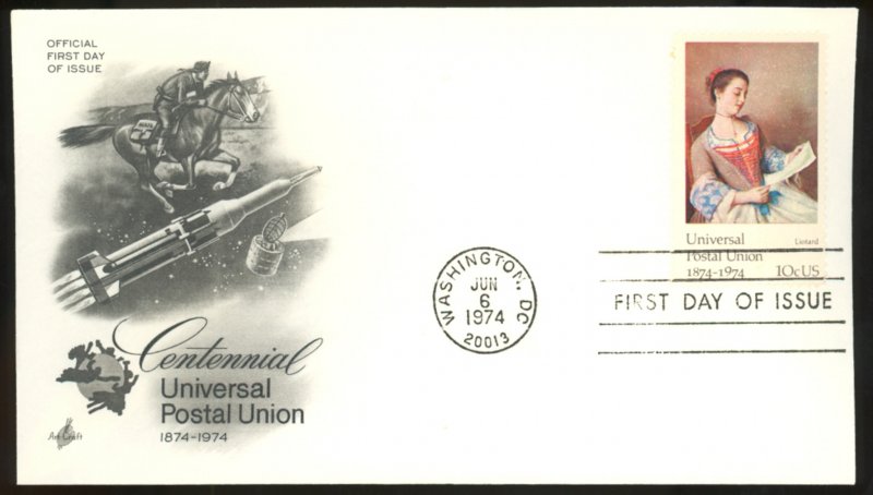 U.S. #1533 FDC F-VF