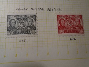 Poland  #  526-27  MH