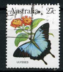 Australia 1983 - Scott 875 used - 27c, Butterfly, Ulysse 