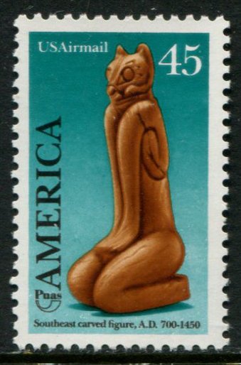 C121 US Airmail 45c Americas Art, MNH