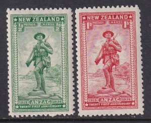 New Zealand B9-B10 MNH VF