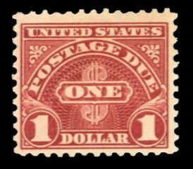 J87, $30, 1956 $1 scarlet, hinged