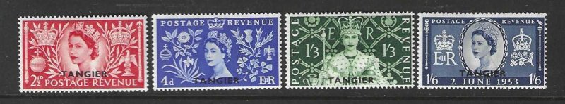 Great Britain-Morocco 579-582 Complete Mint SCV:$7.40