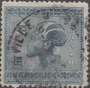 Belgian Congo #106 Used