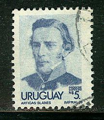 Uruguay Scott # 962, used