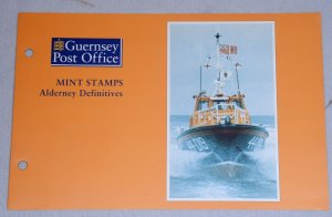 ALDERNEY #42-46 Presentation Pack Souvenir Guernsey Bailiwick Stamps Postage