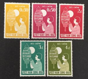 Vietnam(South) 1958 #83-7, Children's Festival, MNH.