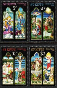 St. Kitts Sc #86-89 MNH