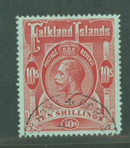 Falkland Islands #39 Used Single