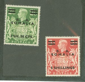 Somali Coast #30-31 Mint (NH) Single (Complete Set)