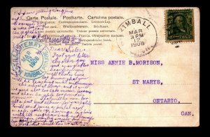 1908 MT ST P & S STE M Railway - Kimball Prarie STA RPO - Towle Unlisted - L2131