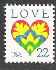 US Cat # 2248, LOVE, MNH*-