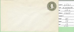 Scott# U521 Die 129    UPSS#3224  US envelope.