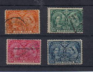 1897 - 4 used values to 5c