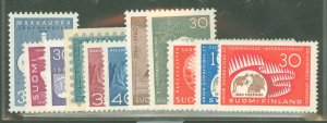 Finland #364-374 Unused Single (Complete Set)