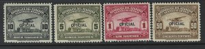 Ecuador Scott CO2, 3, 5, 6  MNH