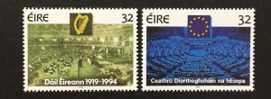 Ireland 1994 #925-6, Parliament Anniversary, MNH.