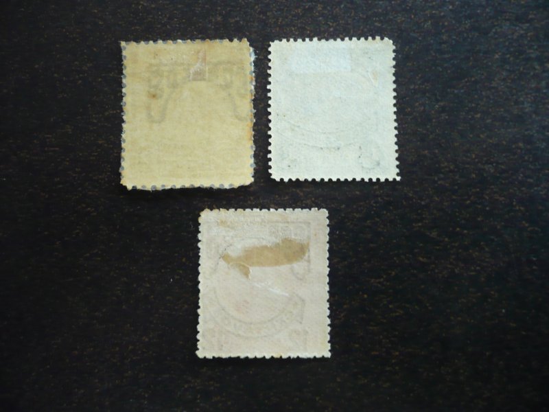 Stamps - Chile - Scott# 59,64,67 - Mint Hinged Part Set of 3 Stamps