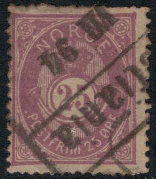 Norway #45 minor defects  CV $30.00