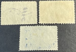 U.S.# 614-616-USED--COMPLETE SET--1924