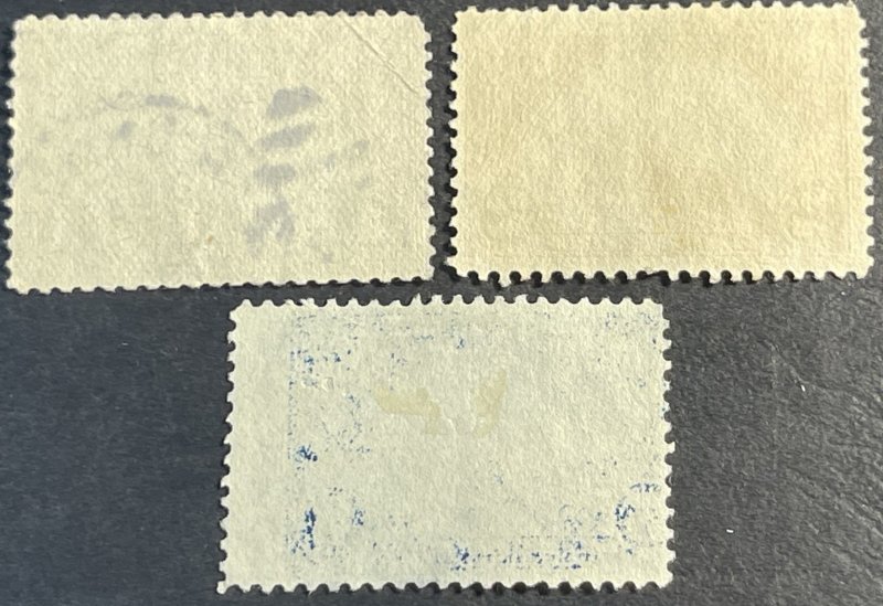U.S.# 614-616-USED--COMPLETE SET--1924
