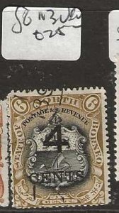 NORTH BORNEO  SG113   4C/6C ARMS       VFU  P0110B H