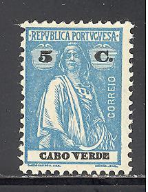 Cape Verde Sc # 156 mint hinged (DT)