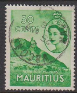Mauritius Sc#260 Used