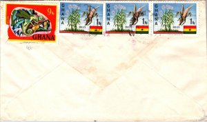 Ghana 1980? -  Cover To California - F66987