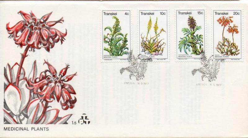 Transkei  Scott 24-27  FDC