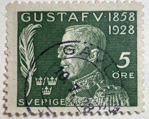 AlexStamps SWEDEN #B32 VF Used