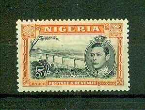 Nigeria sc# 64c mh cat value $67.50